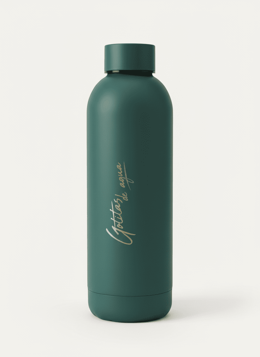 Botella Gotitas de Agua - Imagen 2